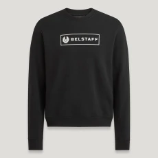 Black Box Logo Cotton Sweatshirt