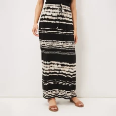 Black Ce Ce Maxi Skirt