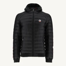 Black Colin Hooded Jacket