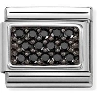 Black Crystal Pavé Charm