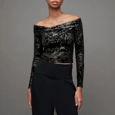 Black Delta Star Top