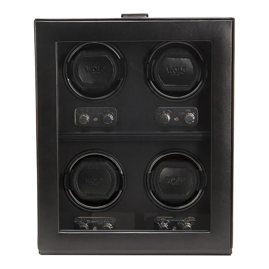 Black Heritage Vegan Leather Quad Winder