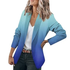 Black Jacket Women Blazer and Shorts Set Women Bolero Jackets for Women Wedding Ladies Suit Jackets Womens Coat Waterproof Jackets Women Cardigans forWomen UK(Blue,L)