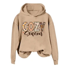 Black Ladies Sweatshirt Glamorous Christmas Jumpers V Neck Jumpers for Women UK Padded Gilet for Women UK Tweed Jackets for Women Hoodie for Women Christmas Cardigans Ladies Dress Coat (Beige, M)