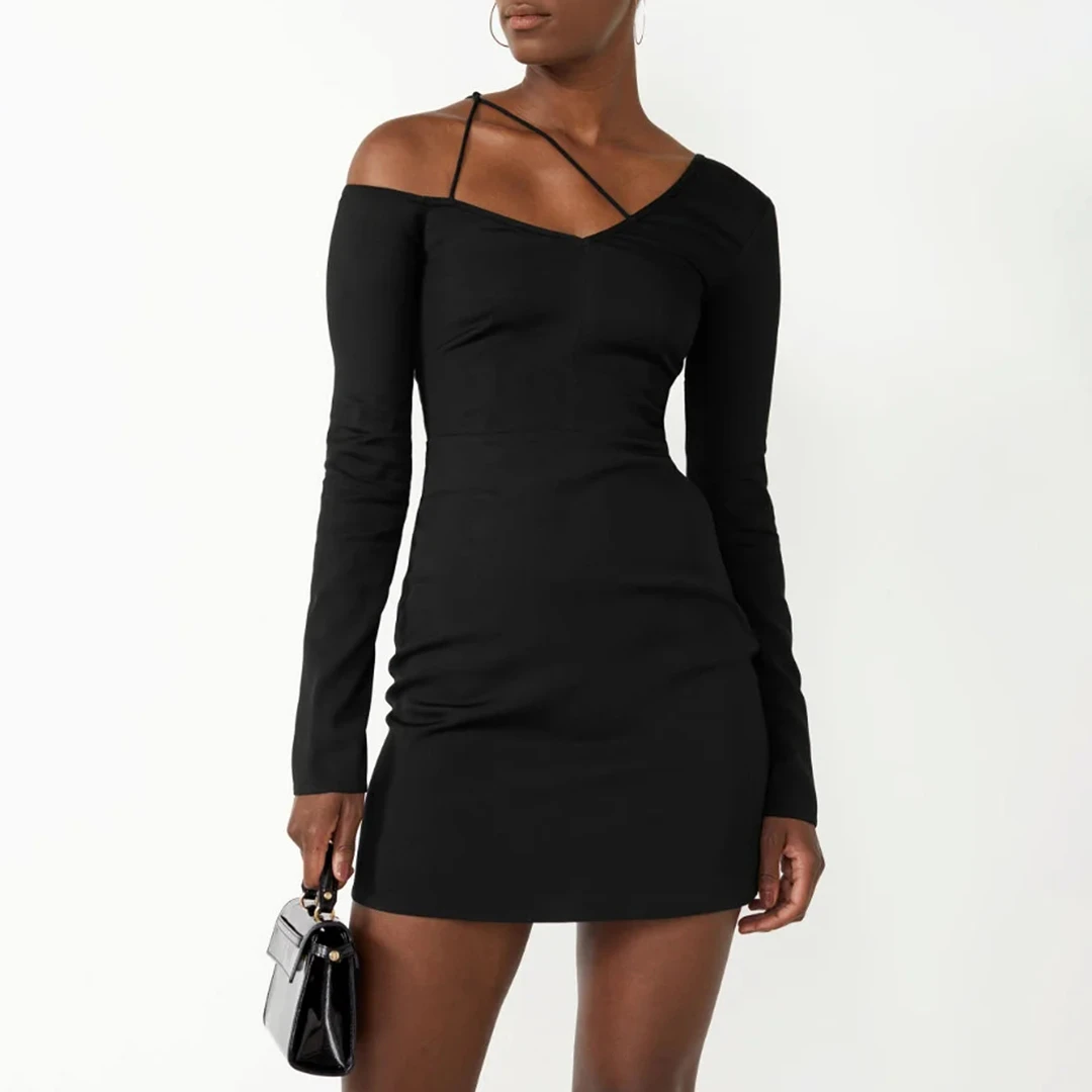 Black Laila Cut Out Dress