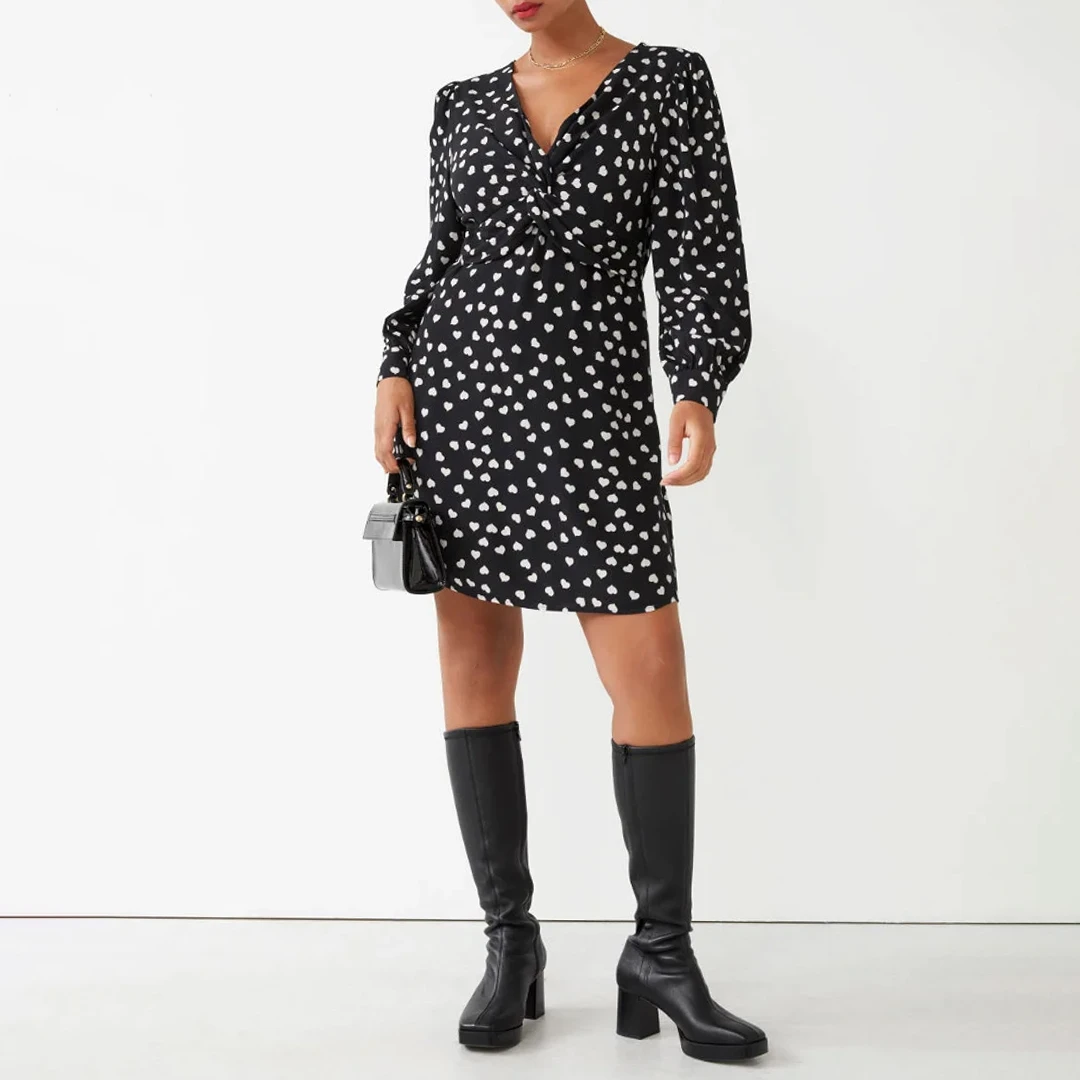 Black Ludmila Mini Dress