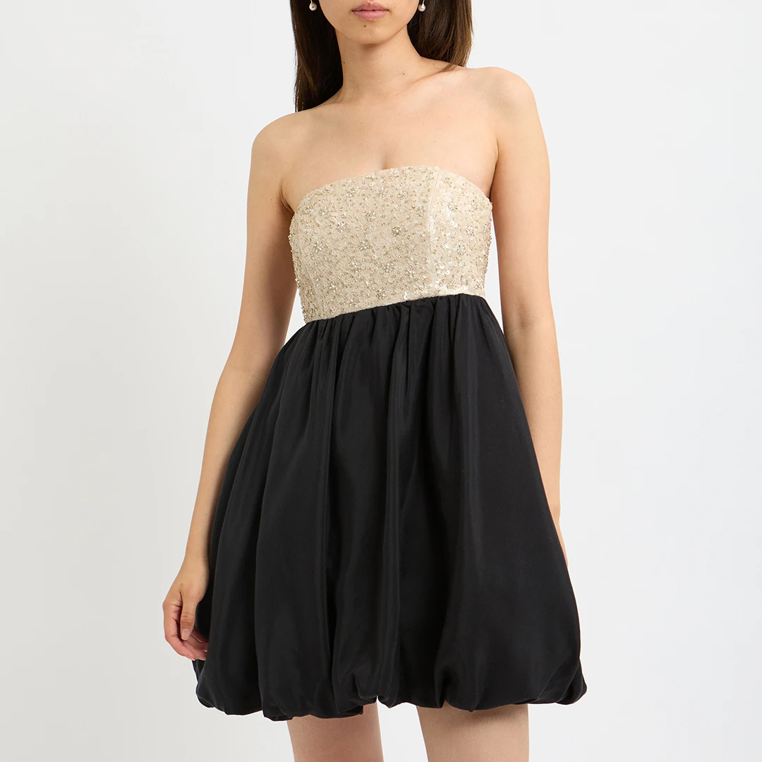 Black Luigia Mini Dress