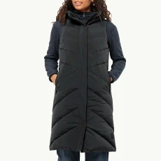 Black Marienplatz Longline Gilet