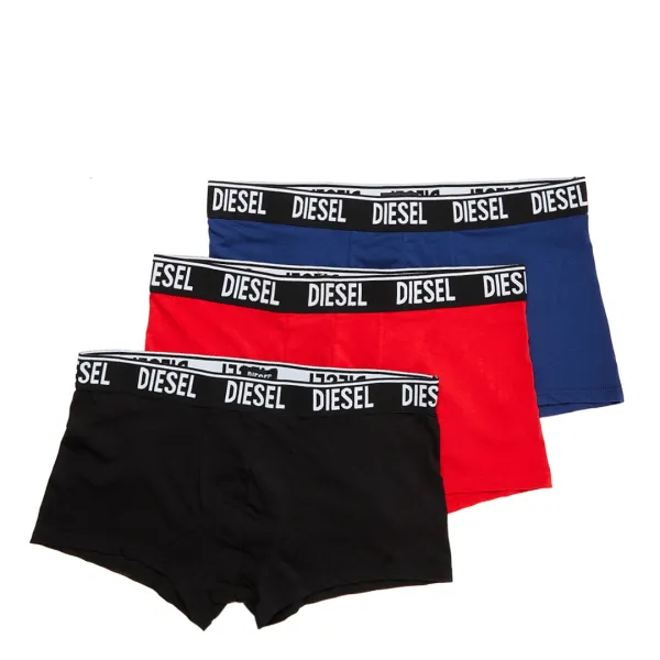 Black Multi Pack Cotton Blend Trunks - Multi