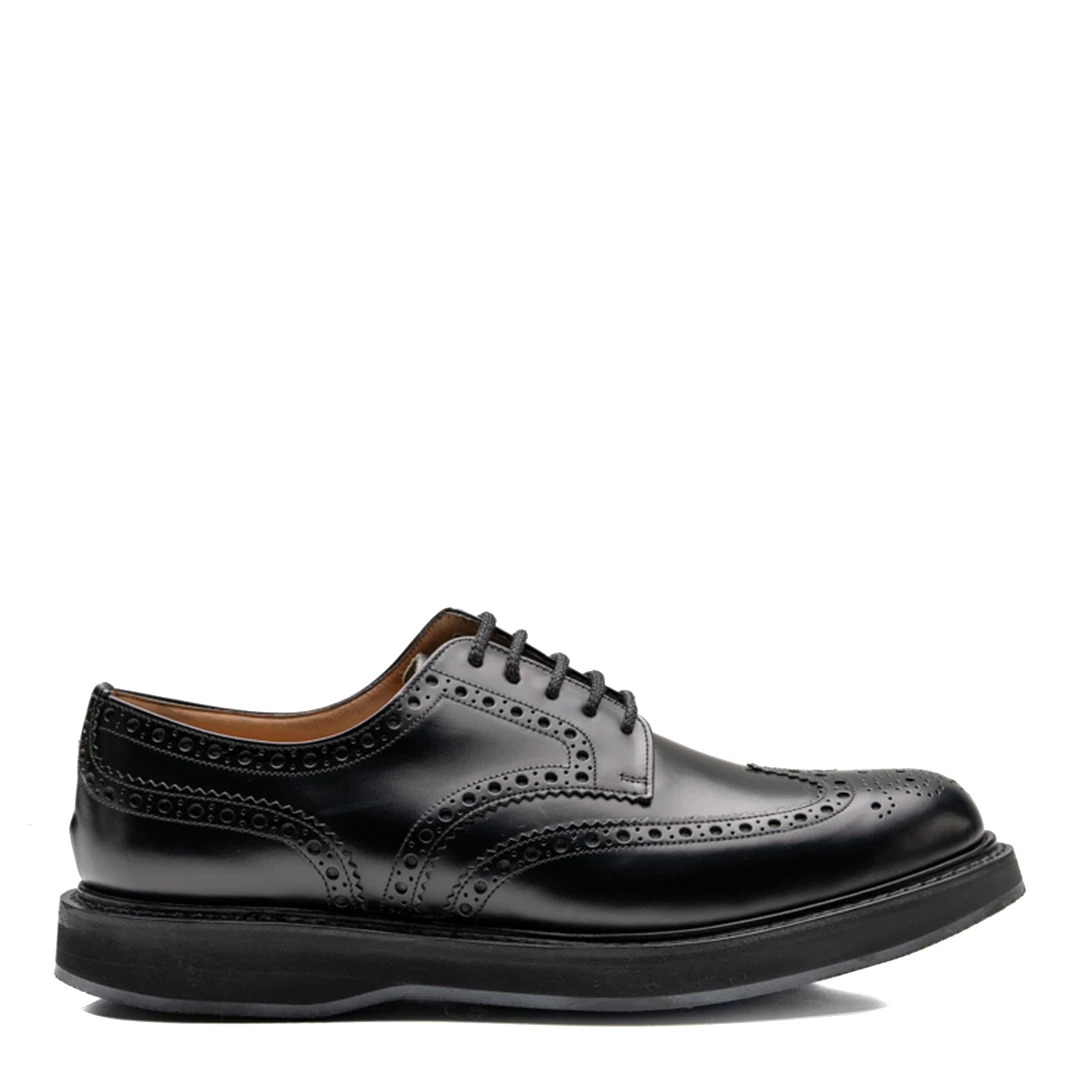 Black Naburn Lace Up Formal Shoe