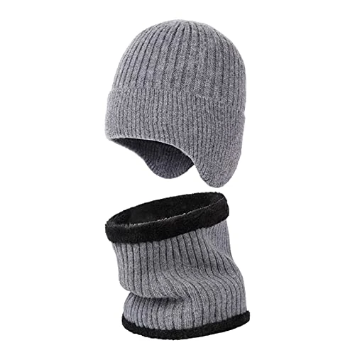 Black of Friday 2024 Lady Glove Winter Thermal Knitted Infinity Scarf Womens Insulated Gloves Gloves Women Thermal Hat Snood Gloves Set Lightning Deals of Today Special Deals