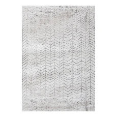 Black on White Mad Men 170 x 240 cm Rug