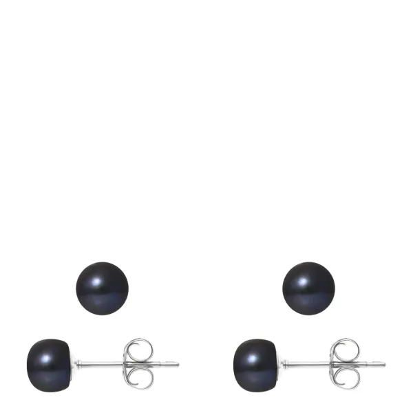 Black Pearl Earrings