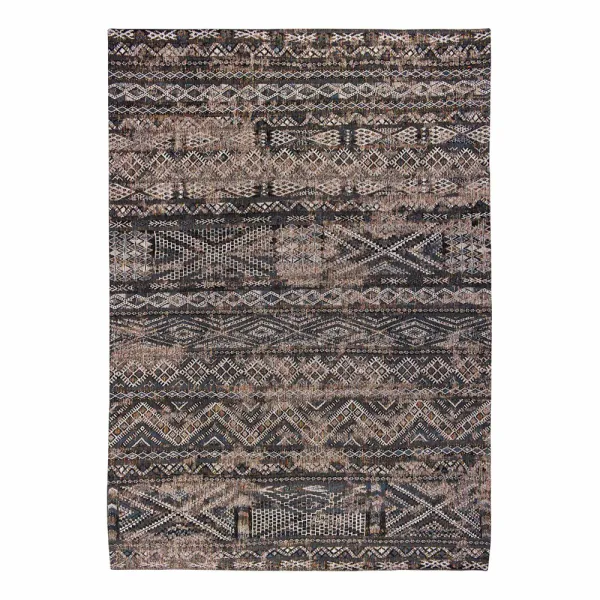 Black Rabat Antiquarian 170 x 240 cm Rug - Yellow