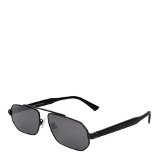 Black Rectangle Sunglasses 57mm