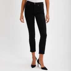 Black Roxanne Ankle Stretch Jeans