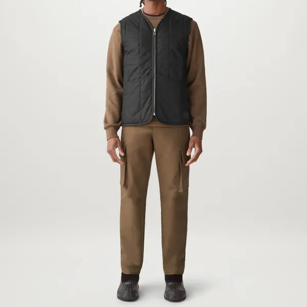 Black Service Gilet - Black