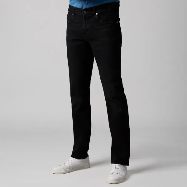 Black Slimmy Comfort Luxe Stretch Jeans - Black