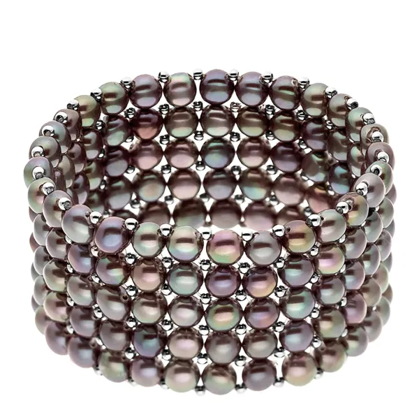 Black Tahiti Freshwater Pearl Bracelet