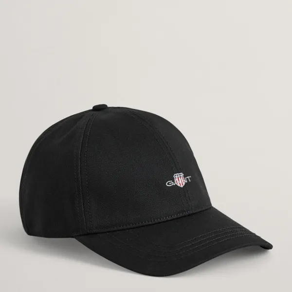 Black Unisex Twill Cap - Black