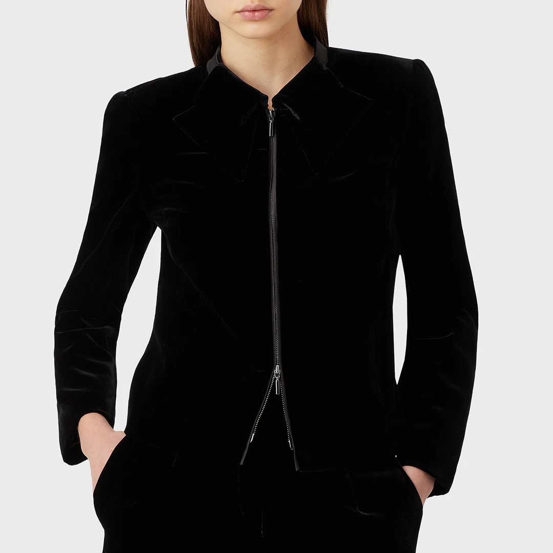 Black Zip Jacket