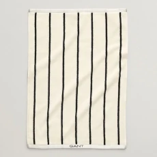 Black/Cream Striped Premium Cotton Towel ulti