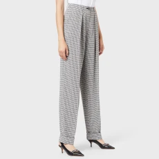 Black/White High Waisted Trousers ulti Black/White High Waisted Trousers ulti