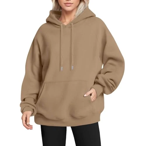 blanket hoodie women, full zip hoodie, women's fleece jacket, crew neck women, mens knitwear, womens sweaters, grunge hoodie, clearance bargains, ladies jumpers size 18, fleece women Khaki