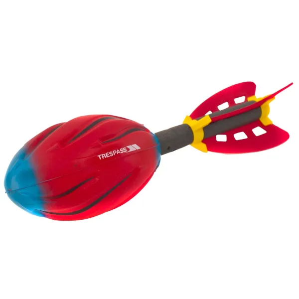Blastoff Soft Foam Throwing Rocket Red/Blue - Size One Size