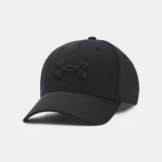 Blitzing Mens Adjustable Cap Black / Black OSFM