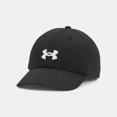 Blitzing Womens Adjustable Cap Black / White OSFM