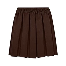 BloomFashion® Girls School Box Pleated Skirts - Kids Back to School Summer Formal Uniform Bottom Ro