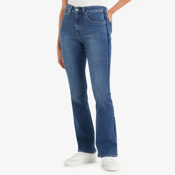 Blue 725 High Rise Bootcut Stretch Jeans - Blue