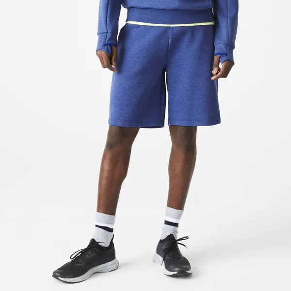 Blue Elasticated Jogger Shorts - Blue