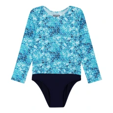 Blue Galaxie One Piece Rashguard