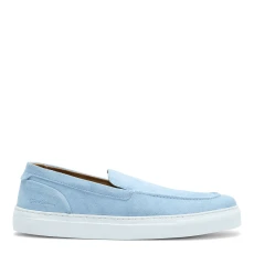 Blue Gelding Suede Loafers
