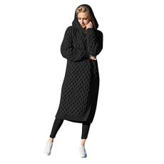 Blue Ladies Jumpers Size 20 Women's Jumpers Polo Neck Jumpers for Women UK Long Sleeve Plus Size Turtleneck Ladies Sweaters Batwing Sleeves Dolman Loose Knitted Sweaters and Pullovers Deals