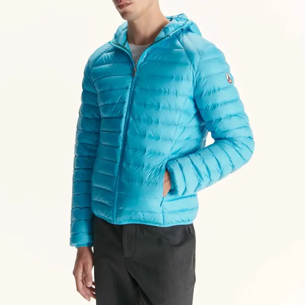 Blue Nico Packable Jacket - Blue