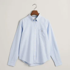 Blue Oxford Cotton Shirt