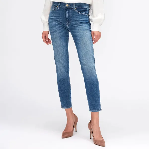 Blue Roxanne Slim Stretch Jeans - Blue
