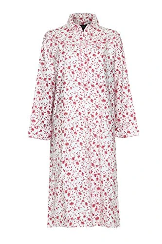Blue Sea Womens Wyncette Cotton Nightdress Pink 16-18