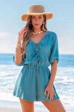 Blue Sky Aqua Playsuit