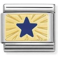 Blue Star Charm