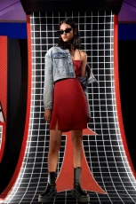 Bodycon Dress With Split Wine Bodycon Dress With Split Wine