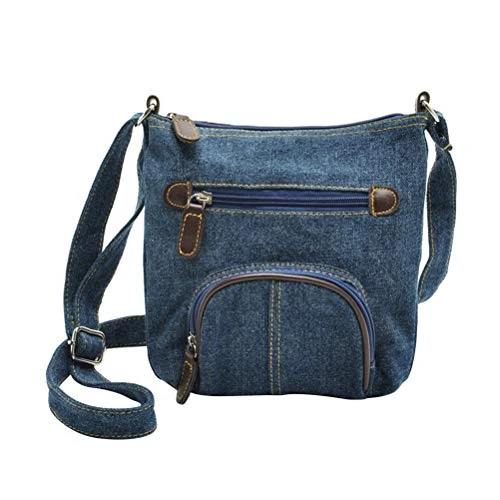 Boho Bag for Women Jean Shoulder Bag Denim Handbag Womens Handbags Small Denim Purse Denim Purses and Handbags Jean Canvas Bag Crossbody Denim Bag Packet Korean Casual Women's