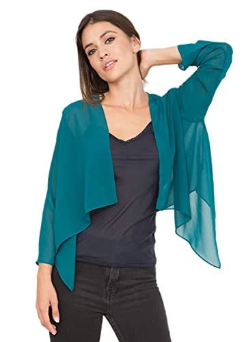 Bolero Shrugs for Women - Bolero Jackets & Shrug Cardigans for Dresses - Elegant Sheer Cover Ups for