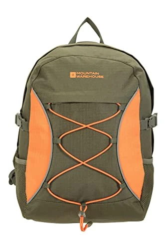 Bolt 18L Backpack - Ripstop Rucksack, Compression Straps Bag - For Travelling Khaki