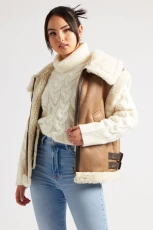 Bonded Aviator Gilet /