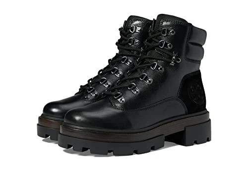 Boot Boot Boot Woman, Leather, Black, Laces, Art. 140157, Black, 7 UK