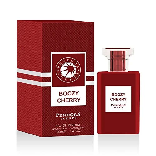 Boozy Cherry by  - 100ml Eau de Parfum for Men and Women | Indulgent Black Cherry, Bitter Almond & Sandalwood Fragrance | Unique Amber Floral Scent | Perfect Perfume for Women & Men